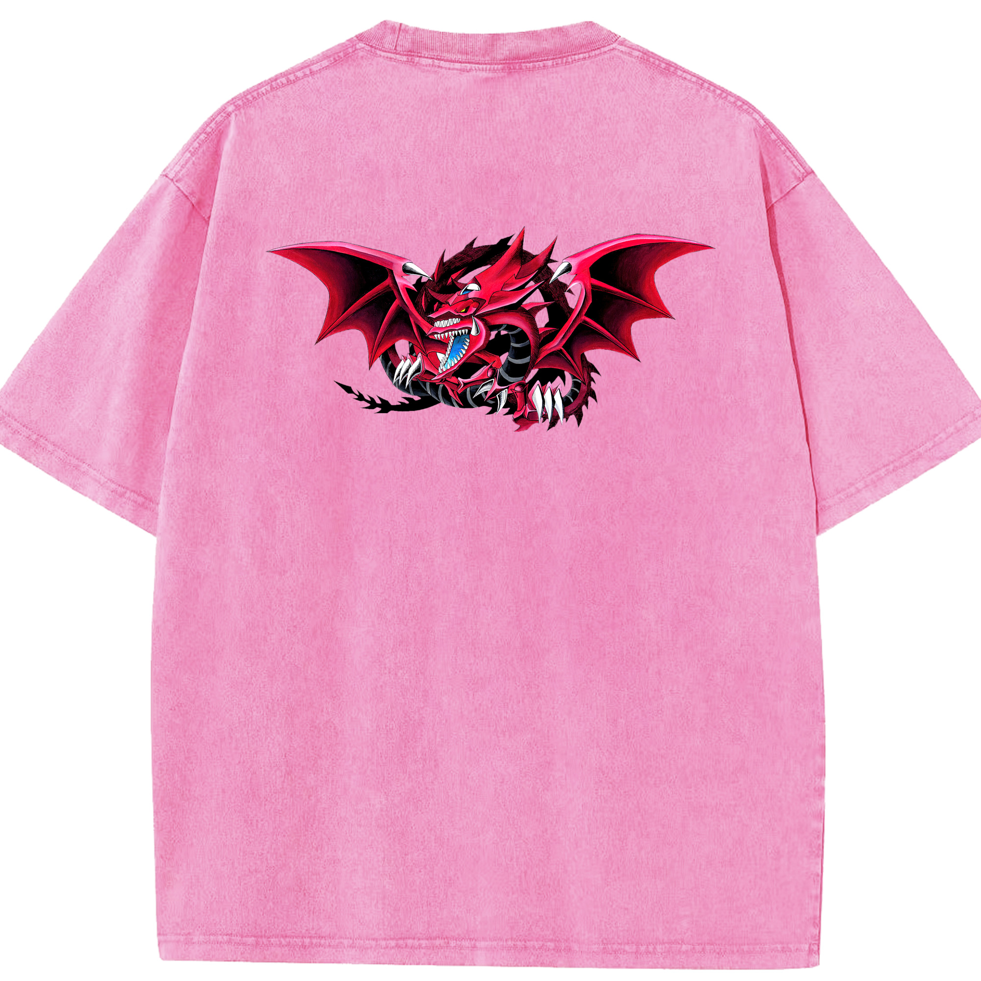 （画像用） 遊☆戯☆王 Yu-Gi-Oh! 綿100% ヴィンテージ風 半袖Tシャツ（背面プリント）
